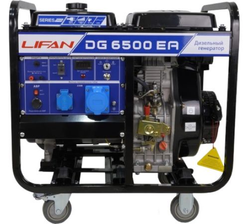 Дизельный генератор Lifan DG6500EA