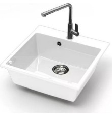 Кухонная мойка MARRBAXX Карельский камень модель 42/G31 белый