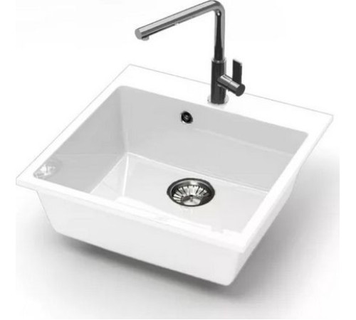 Кухонная мойка MARRBAXX Карельский камень модель 42/G31 белый