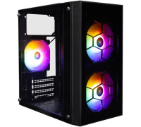 Корпус 1stPlayer FireBase X1-BK-3F1
