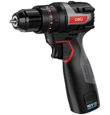 Ударная дрель-шуруповерт Deli EDE-CZ16-1D2 с 2-мя АКБ