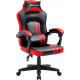 Кресло Defender Mercury черный/красный