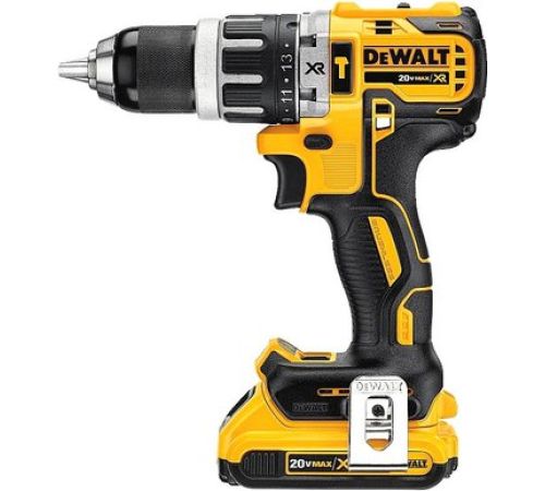 Ударная дрель-шуруповерт DeWalt DCD796D2 с 2-мя АКБ 2 Ah