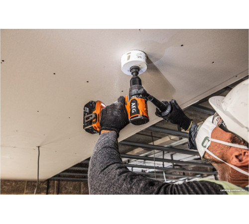 Ударная дрель-шуруповерт AEG Powertools BSB 18BL2-602K 4935481043 с 2-мя АКБ, кейс