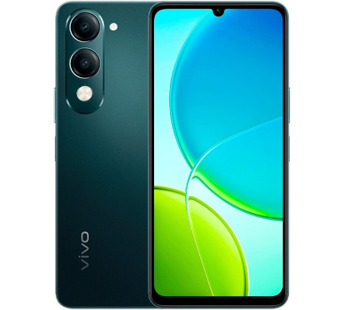 Телефон Vivo Y04s V2531 6GB/256GB международная версия малахитовый черный