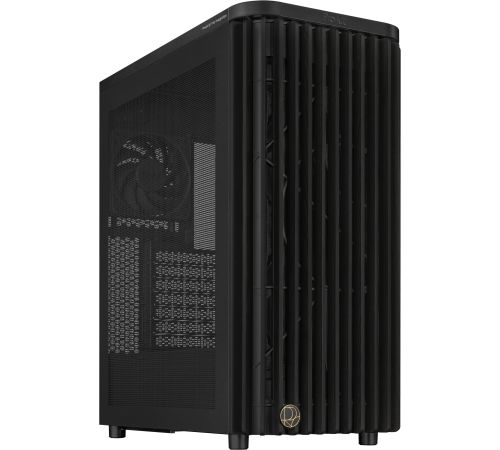 Корпус ASUS ProArt PA401 Wood Edition - Mesh Panel черный