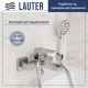 Смеситель Lauter Cascade 21CK6615C с лейкой Living Nevada 21S10146