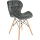 Стул Mio Tesoro Лацио темно-серый/дерево