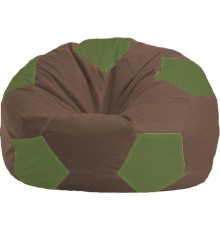 Кресло-мешок Flagman Мяч Стандарт М1.1-323 коричневый/оливковый