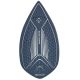 Утюг Delta LUX DE-3002 серый/бирюзовый