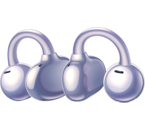 Наушники Huawei FreeClip сиреневый, международная версия