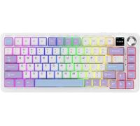 Клавиатура Ajazz AK820 Max Plus фиолетовый/белый/синий, Ajazz Murad