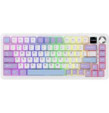 Клавиатура Ajazz AK820 Max Plus фиолетовый/белый/синий, Ajazz Murad