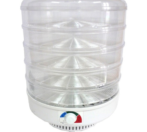 Сушилка для овощей и фруктов Спектр-Прибор Ветерок-2 ЭСОФ-0,6/220 5 поддонов, прозрачный