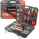 Универсальный набор инструментов ForceKraft FK-38841DS 216 предметов
