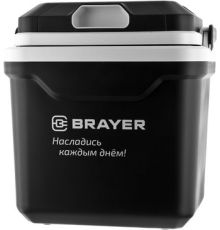 Термоэлектрический автохолодильник Brayer BR6332 24л черный