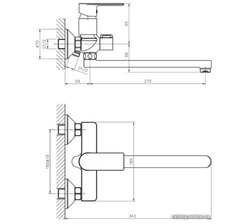 Смеситель Haiba HB22505-8