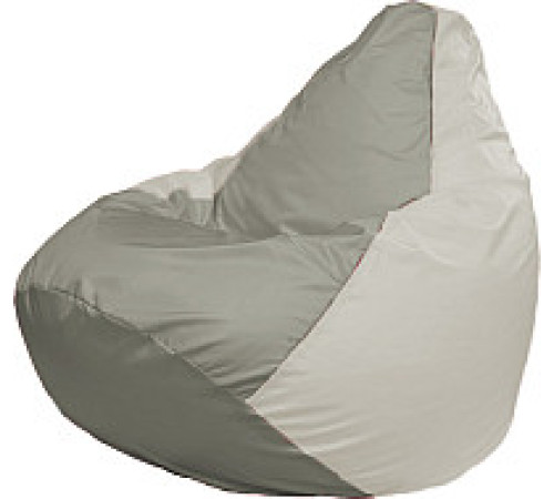 Кресло-мешок Flagman Груша Супер Мега 4XL Г5.1-334 серый/белый