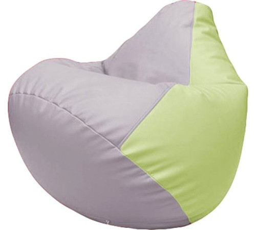 Кресло-мешок Flagman Груша Макси Г2.3-2504 сиреневый/светло-салатовый
