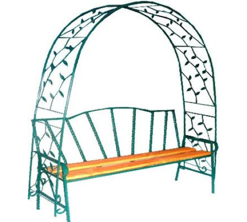 Скамейка Станкоинструмент №8 с аркой