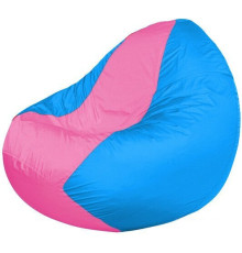 Кресло-мешок Flagman Classic К2.1-250 голубый/розовый