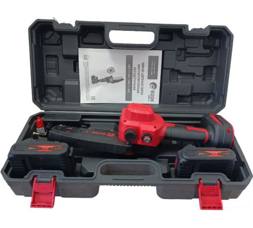 Аккумуляторная пила Edon UNS-21/8BL с 2-мя АКБ