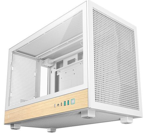 Корпус DeepCool CH260 Wood WH R-CH260-WHNWM0-G-1