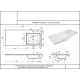 Умывальник Symbolite Даллас 110x48 правый