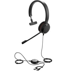Офисная гарнитура Jabra Evolve 20 MS Mono USB-C/A