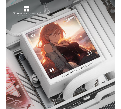 Система жидкостного охлаждения для процессора Thermalright Peerless Vision 360 UB ARGB белый