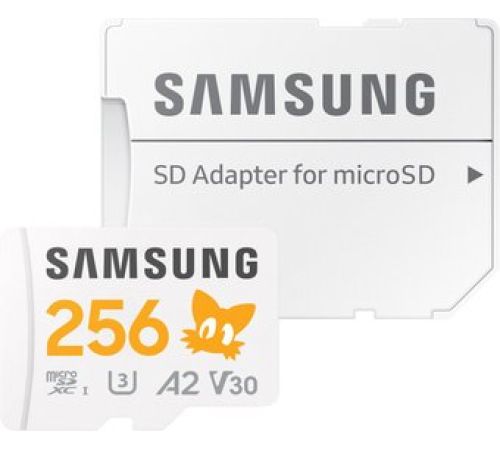 Карта памяти Samsung PRO Plus Sonic the Hedgehog microSDXC 256GB MB-MD256SA/LC1 с адаптером