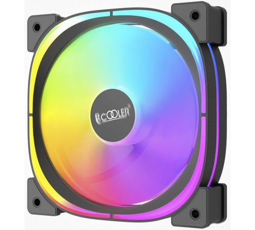 Вентилятор для корпуса PCCooler EF120 ARGB черный