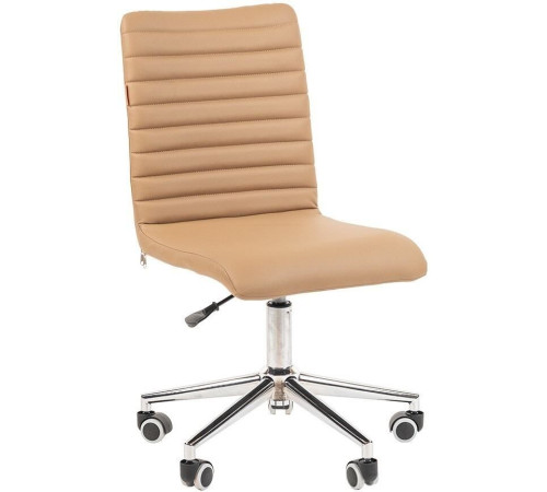 Кресло CHAIRMAN 020 экокожа, бежевый