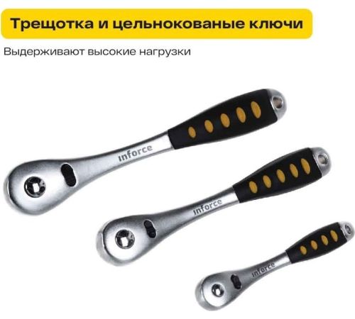 Универсальный набор инструментов Inforce 06-07-20 120 предметов