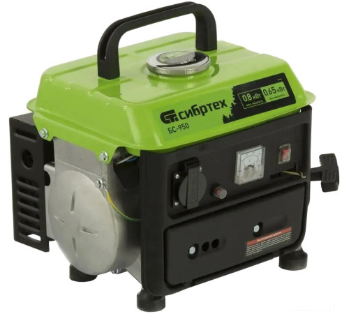 Бензиновый генератор СибрТех БС-950