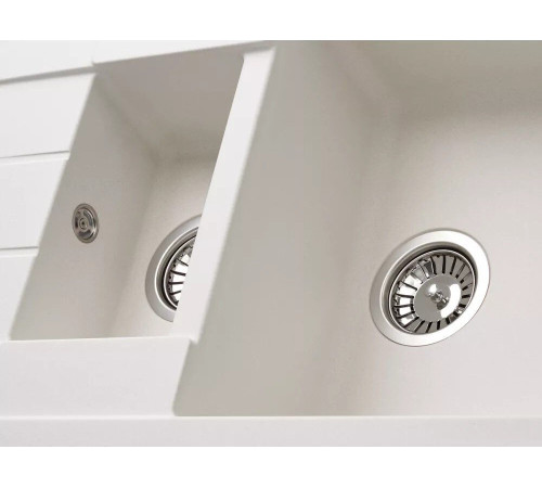 Кухонная мойка KUPPERSBERG Modena 1,5B1D белый