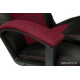 Игровое геймерское кресло TetChair Driver экокожа/ткань, черный/бордовый