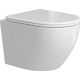 Унитаз подвесной Berges Wasserhaus Okus Rimless + Visam Slim 525 EX-043391 с сиденьем