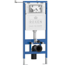 Инсталляция для унитаза Roxen StounFix Dual Fresh 710200 с удлиненными креплениями в комплекте и встр. контейнером для гигиенических таблеток аромадозатор