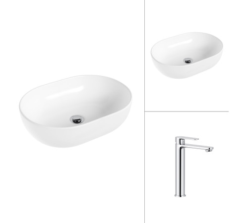 Умывальник Lauter 21836A + Moon 21СK81691C