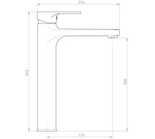 Смеситель Inan Beril M2416