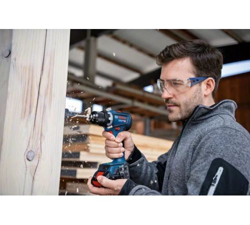 Дрель-шуруповерт Bosch GSR 18V-90 C Professional 06019K6006 с 2-мя АКБ 5 Ач, кейс