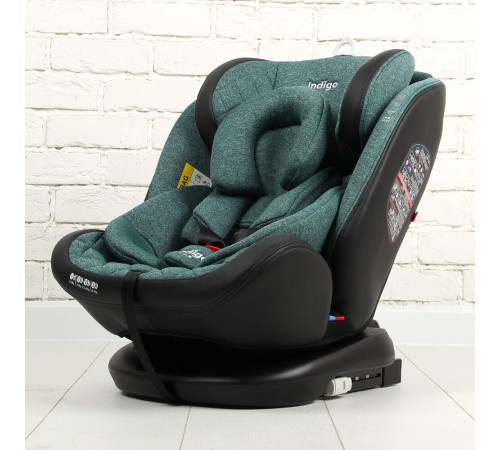 Детское автокресло Indigo Aero Isofix зеленый