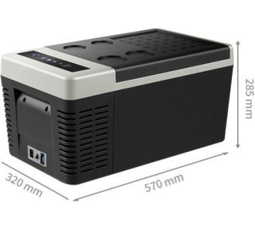 Компрессорный автохолодильник Filymore C18 18л черный