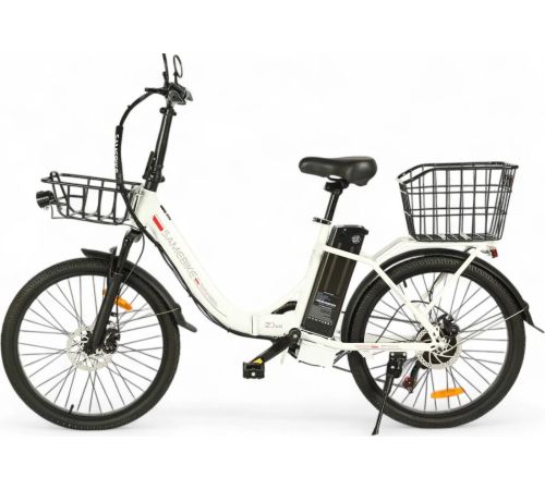Электровелосипед SameBike M100 белый