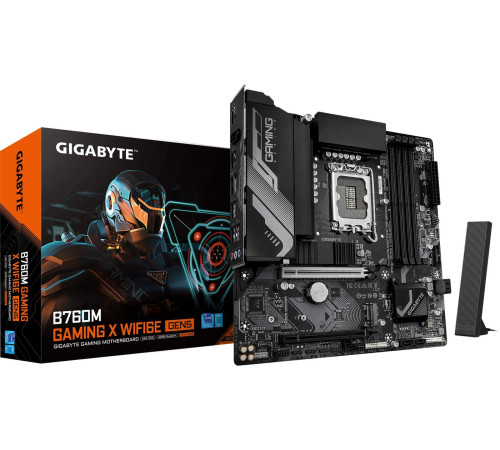 Материнская плата Gigabyte B760M Gaming X WiFi6E GEN5