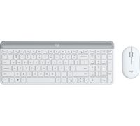 Клавиатура + мышь Logitech MK470 Slim Wireless Combo 920-009183 белый, нет кириллицы