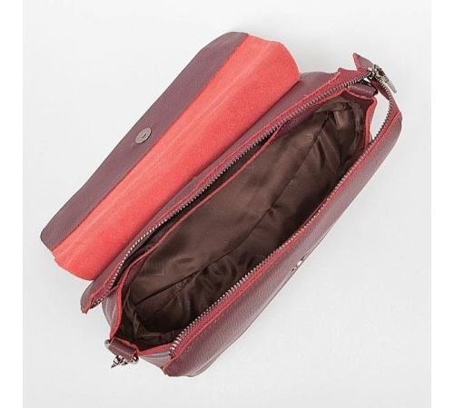 Женская сумка Poshete 931-009-3B-907-BRD бордовый