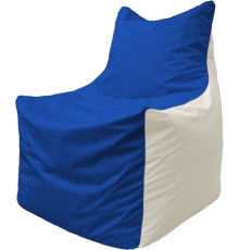 Кресло-мешок Flagman Фокс Ф2.1-125 синий/белый
