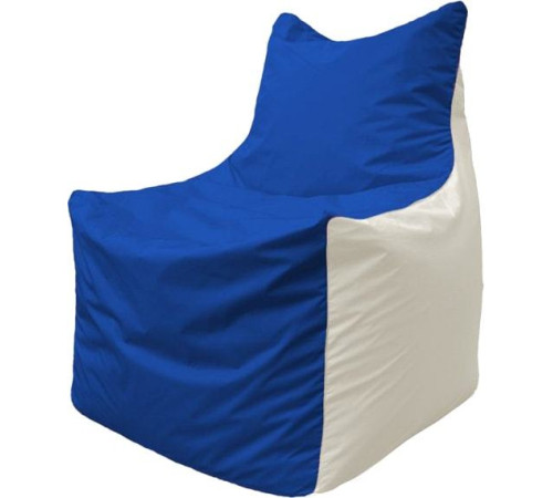 Кресло-мешок Flagman Фокс Ф2.1-125 синий/белый